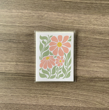 daisy greeting card
