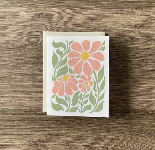 daisy greeting card