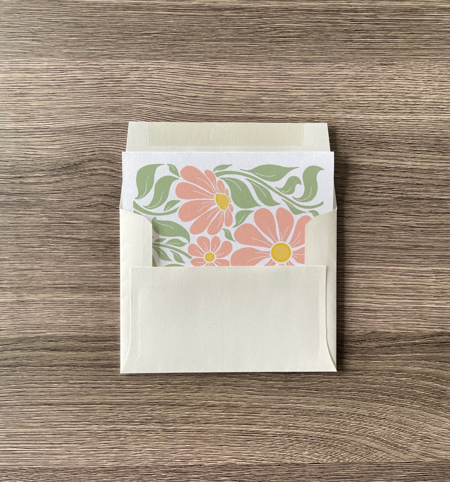daisy greeting card