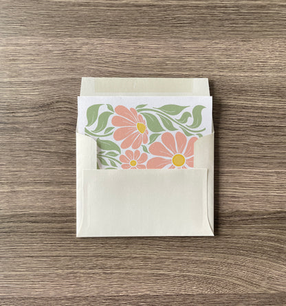 daisy greeting card